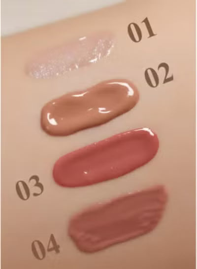 OLIBOLLA Watery Jelly Lip Gloss - 04 Cocoa cookie - 10 ml