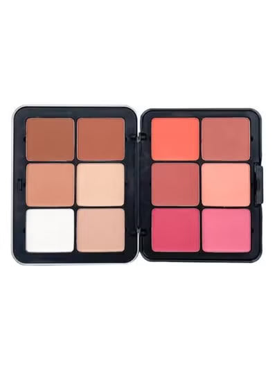Rose Berry Multicolour Concealer & Blusher Cream Palette