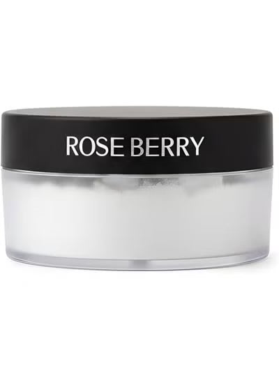 Rose Berry Translucent Loose Setting Powder with Puff - 03 - 29 g