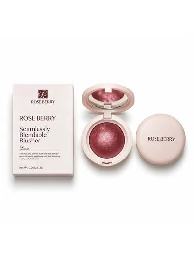 Rose Berry Seamlessly Blendable Powder Blush - LOVE