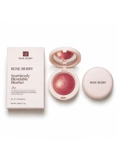 Rose Berry Seamlessly Blendable Powder Blush - JOY