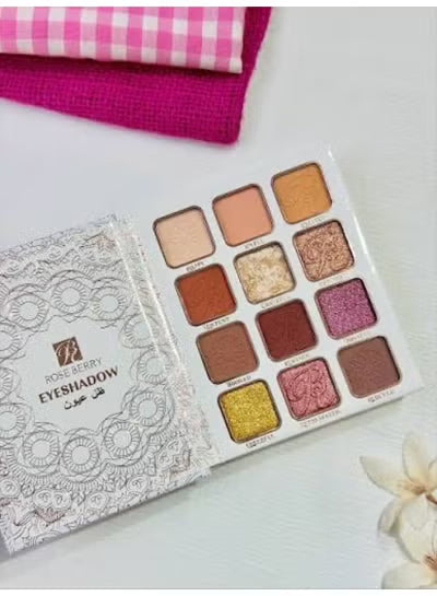 Rose Berry All-in-One Eye, Lip & Face Makeup Kit