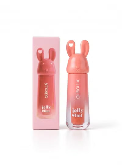 OLIBOLLA Jelly Tint Glossy Plump Lip Glow - 01