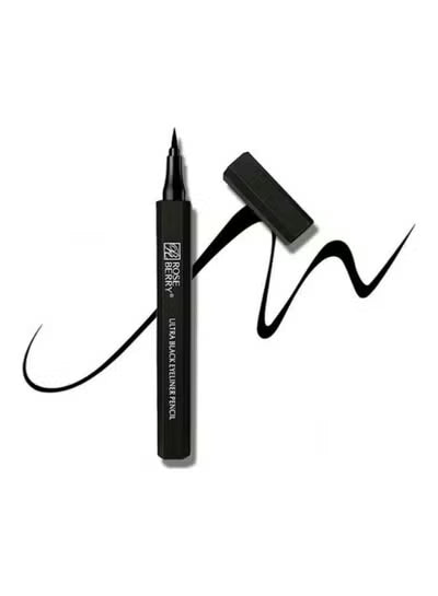 Rose Berry Precise Ultra Black Matte Eyeliner Pen - Ultra Black - 1 g